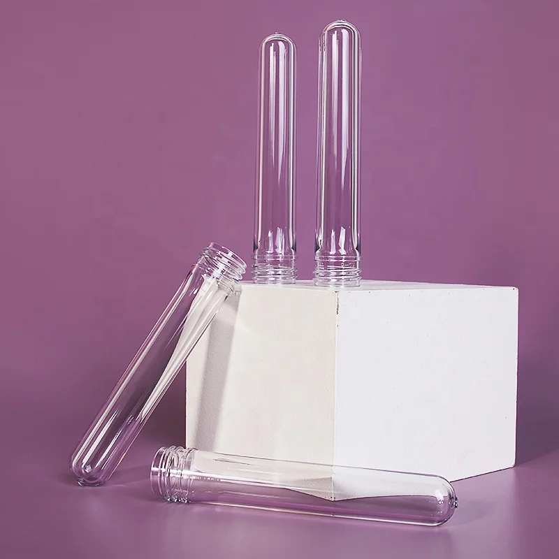 Factory Wholesale 24mm 19g PET Bottle Make Up Preform For Personal Care Packaging