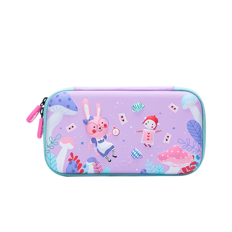 UEK Unicorn 3D Stationery Case kawaii stationery School Pencil Box Cartoon Pen Box