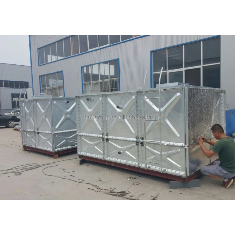 Hot Dipped Galvanized Steel Modular Water Tank for Agriculture 500 10000 Litre Gallon Galvanized Stock Tank for Malaysia