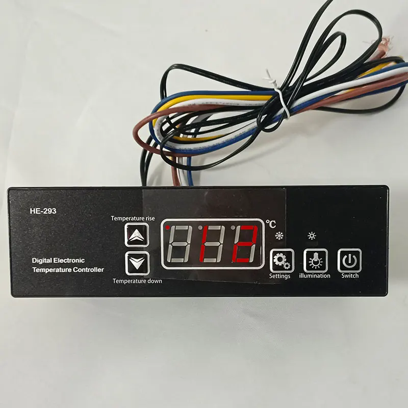 Longhey Digital Mini Thermostat On Condenser Of Cold Room Freezer Part Electronic Led Display Temperature Controller