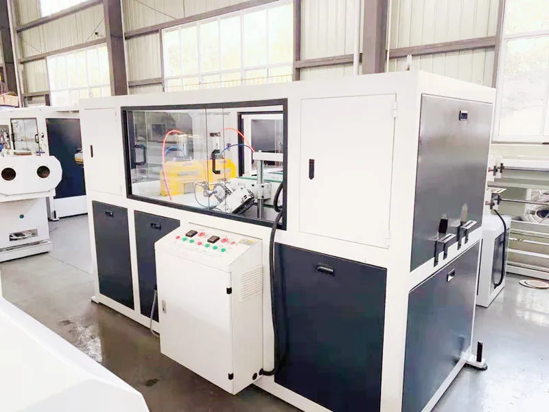 Plastic pipe winding machine PE Pipe Double Winder pipe production extrusion line