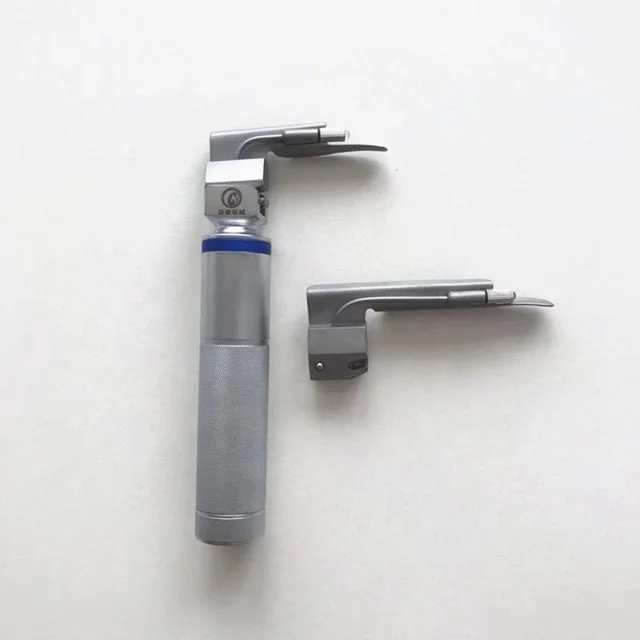 Child Airway intubation lamp laryngoscope sets reusable bulb laryngoscope for infant 304 medical stainless steel blades