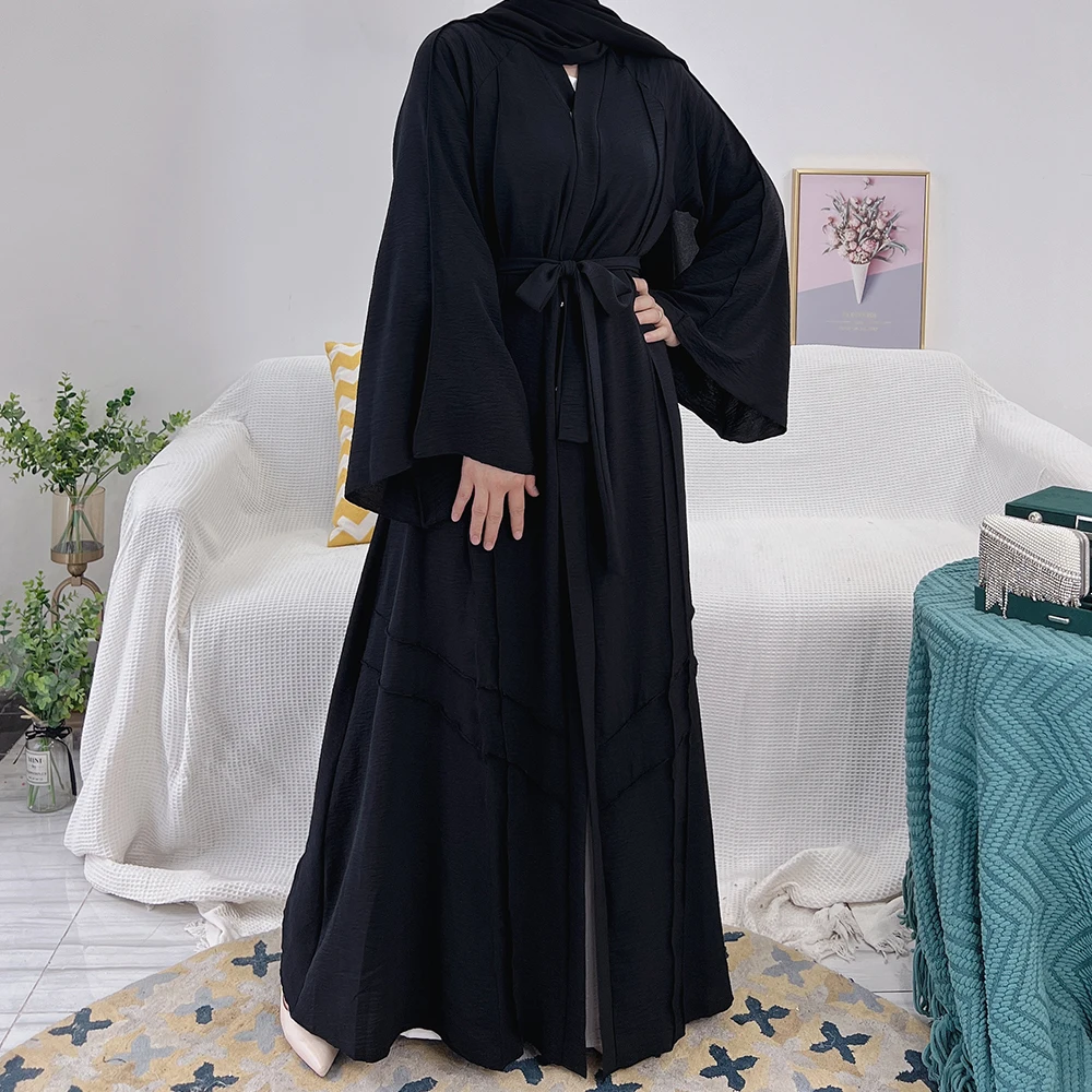 2022 Loriya Muslim new abaya Turkey Dubai Muslim Dresses Kaftans Abaya Women Arab Islamic Clothing EID Hijab Dress