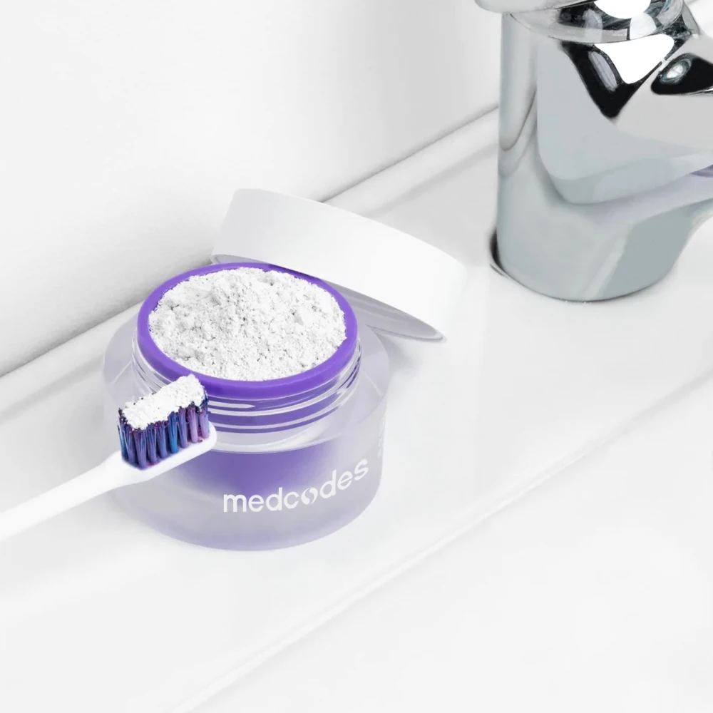 Deep Cleansing Professional V34 Purple Color Corrector Dental Whitening Powder Purple Teeth Whitening Powder