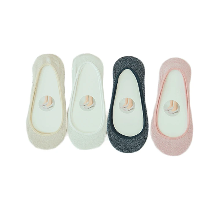 
 Пользовательские обувной вкладыш с низким вырезом из хлопка Терри, невидимые носки для женщин  