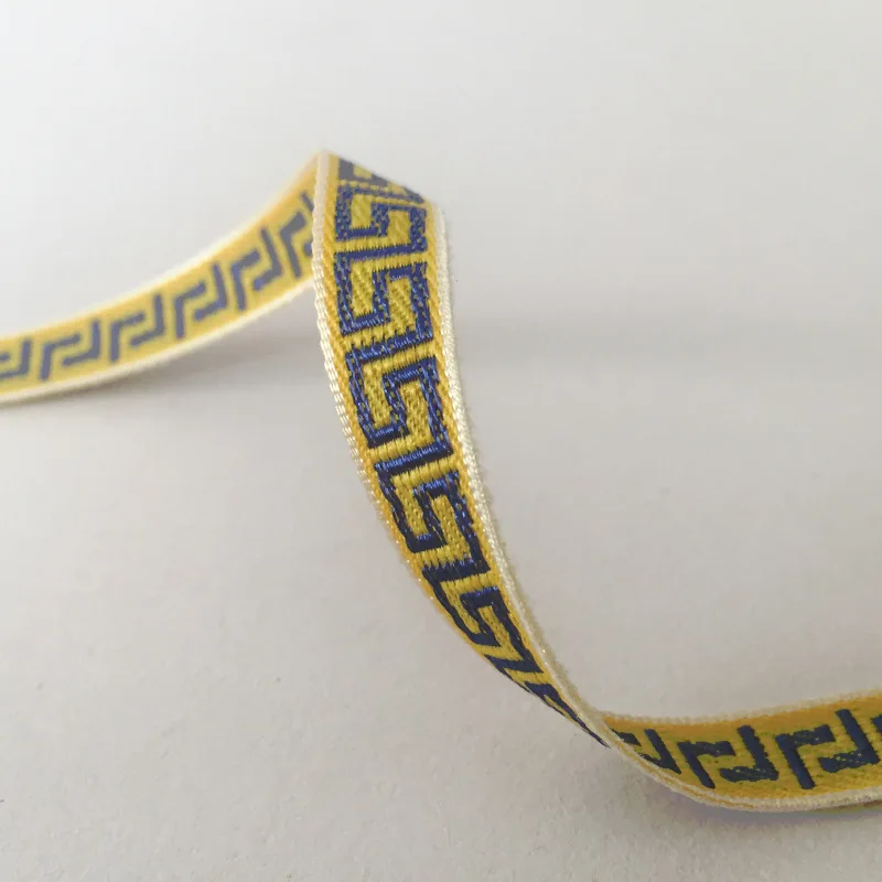 1cm  newest selling woven custom jacquard webbing strap sustainable manufacturer