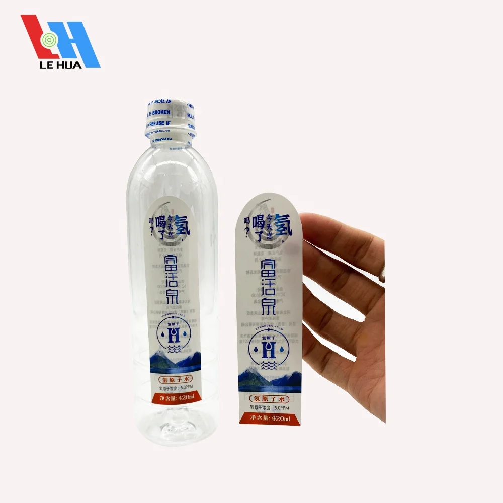 Custom Stickers Easy Peel Printing Waterproof Durable White/Red Vinyl PVC Self-Adhesive Die Cut Logo Stickers