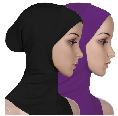 Мусульманское нижнее белье женская вуаль хиджаб шляпа мусульманский женский шарф тюрбаны головной убор для женщин шапки