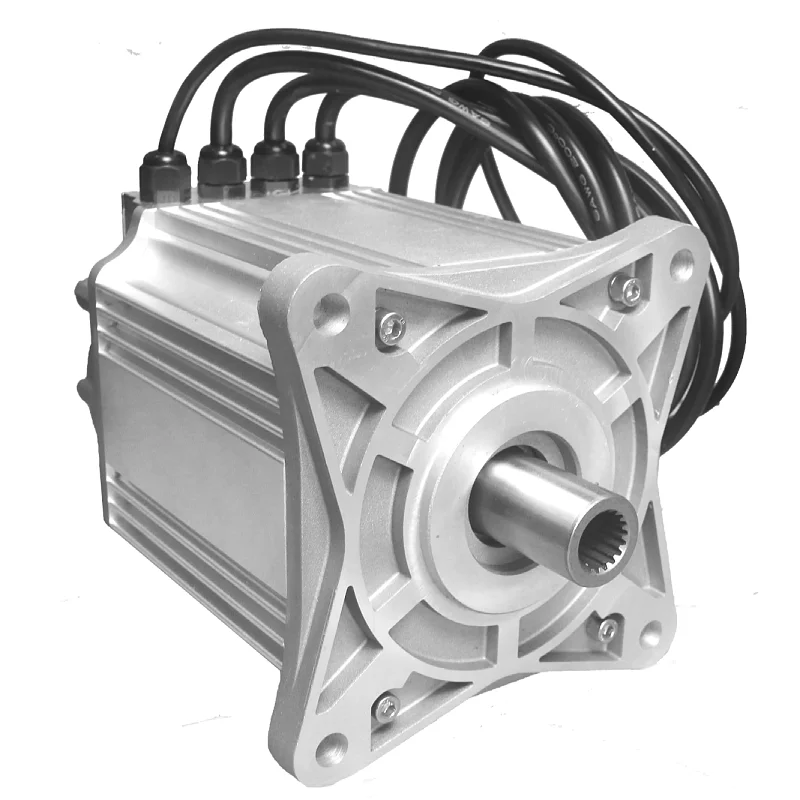 Комплект двигателя для велосипеда 48 В с аккумулятором, бесщеточные электродвигатели постоянного тока, двигатели 1,5 кВт, средний привод для электрического мотоцикла Ki