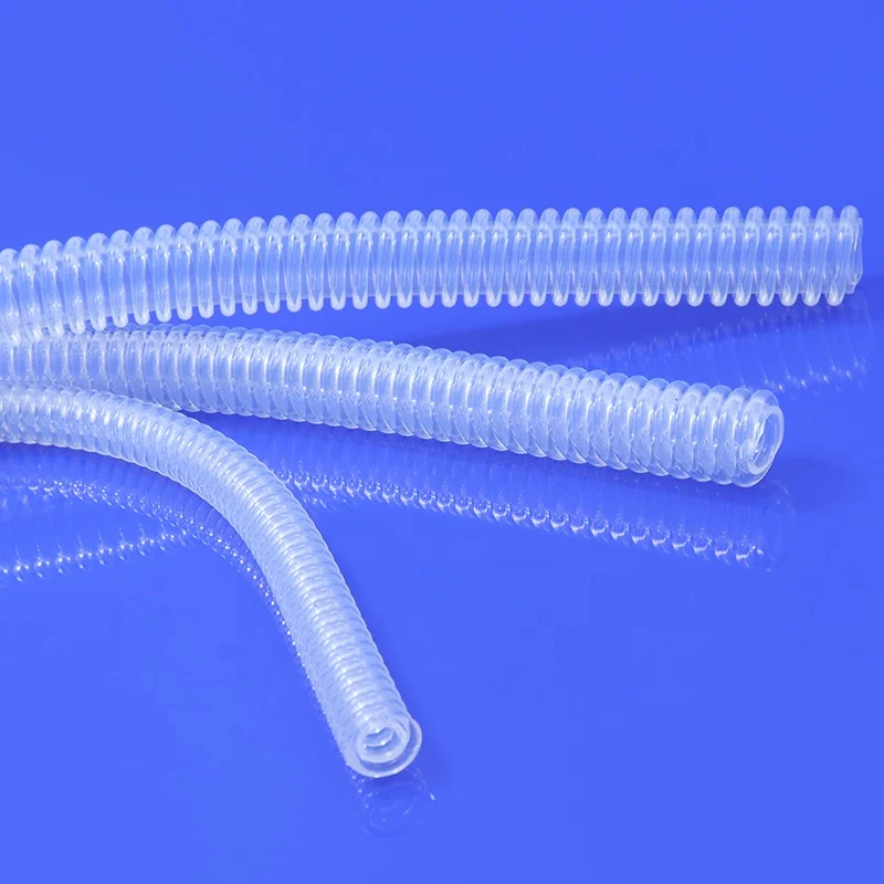Customized Transparent Silicone Air Inlet Tube Medical Anesthesia Hose