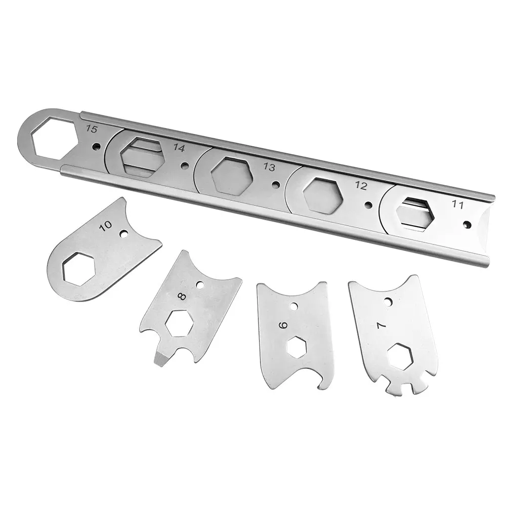
Stainless steel multifunctional bicycle maintenance tool magic hexagon wrench 