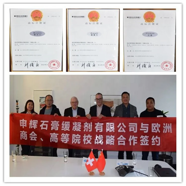 
Gypsum plaster retarder construction additive for gypsum plaster gypsum board 