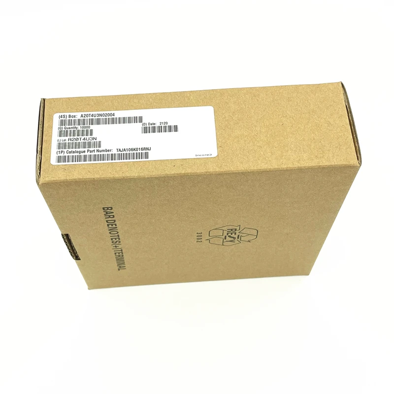 RoHS Compliant 1206 16v 10uf 10% A size TAJA106K016RNJ Molded Tantalum Capacitors