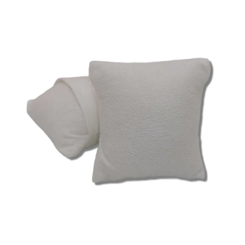 Linen Fabric Bracelet Bangle Holder Display Jewelry Trays Watch Tray With Pillow Insert Watch Holder Stand