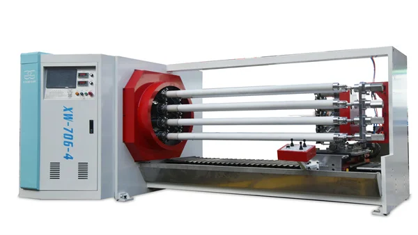 Tape Cutting Machine for BOPP Tape Jumbo Roll Machine