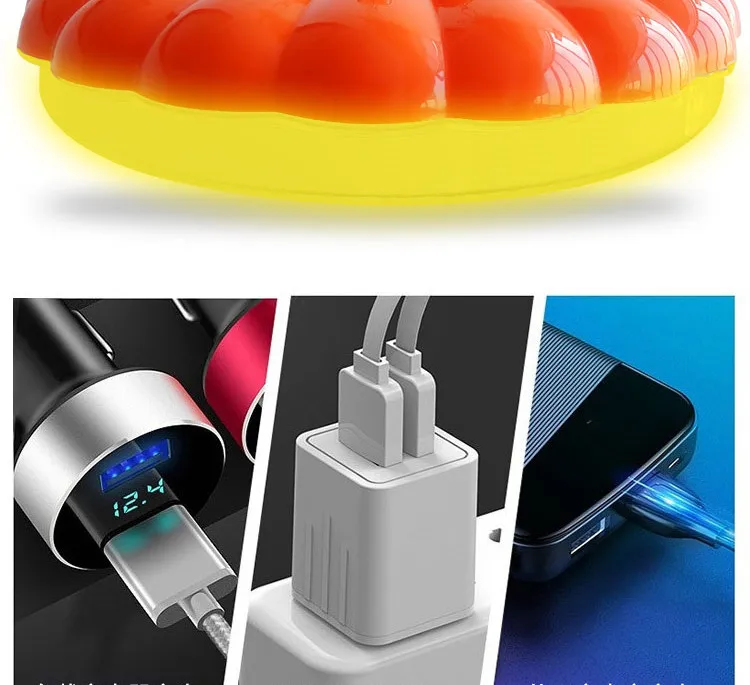 3600mah USB Pumpkin mosquito repellent lamp 100W