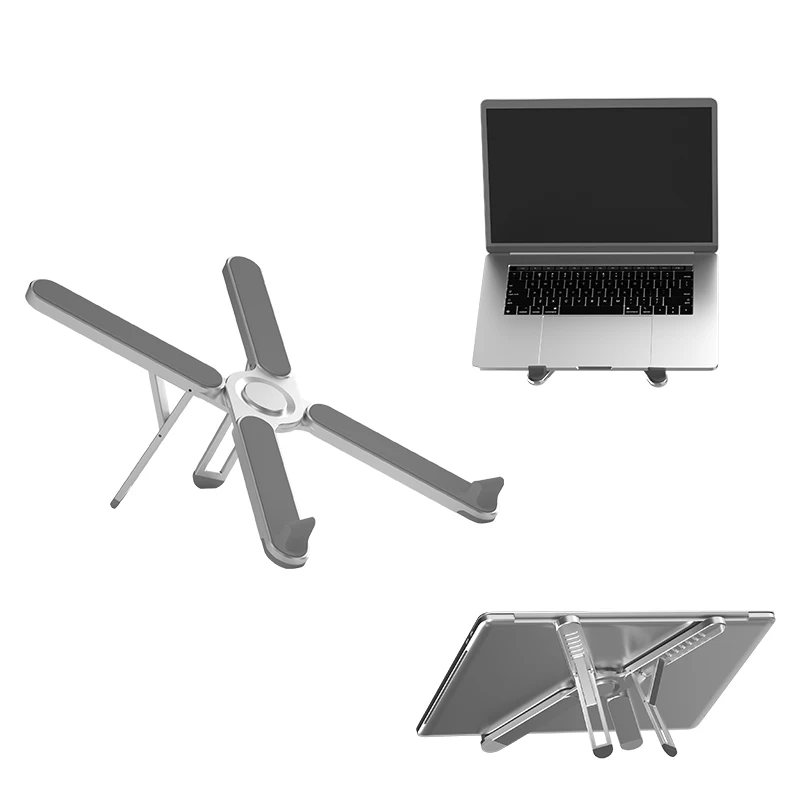Ergonomics Design good to user eyes neck quality aluminium alloy support anti slip 7-13inch tablet stand