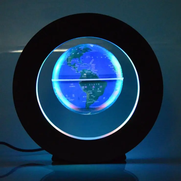 Wholesale Mini Plastic Decor Decorative Mova Rotating World Globe Earth Magnetic Levitating Floating Globe Terrestre