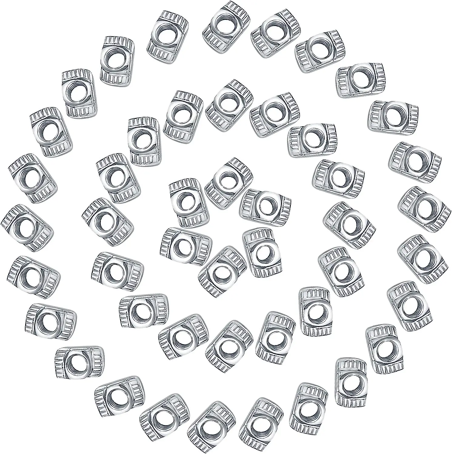 20-M3 European Standard Carbon Steel T-Nut Insert Drop in Aluminum Profile T Slot Nut Hammer Nut