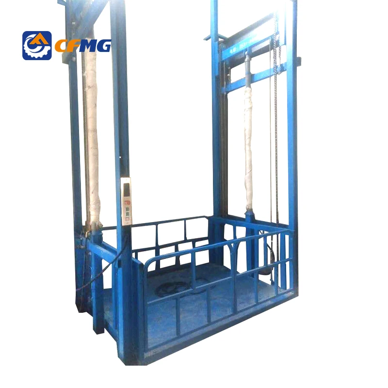 Customized goods lifter hydraulic cargo lift platform freight elevator vertical cargo elevator for warehouse