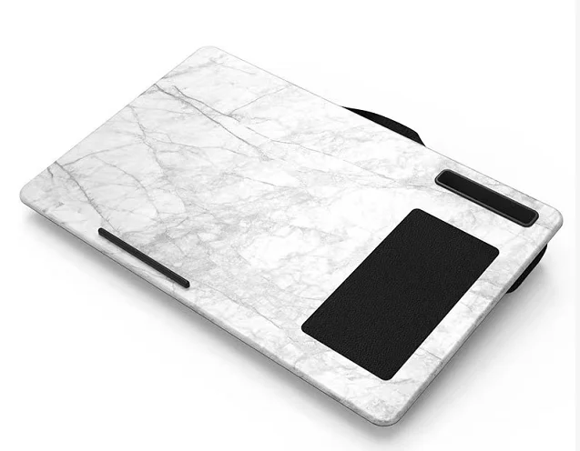 Customize Welcome Multi-function Bamboo Tray Mouse Pad With Pillow And Cushion Portable Lap Table Wood Laptop Desk