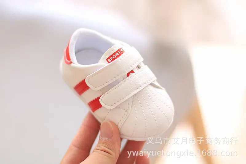 Fashion Toddler Baby Soft Sole Prewalker Sneakers Baby Boys Girls Anti-Slippery Shoes Outdoor Casual Comfortable Sports Shoe