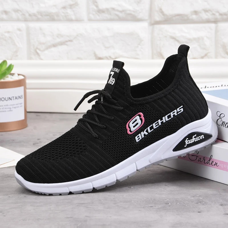 007 Sock Shoes ladies footwear Oem Shoes Sneakers For Women And Ladies White Shoes For Women