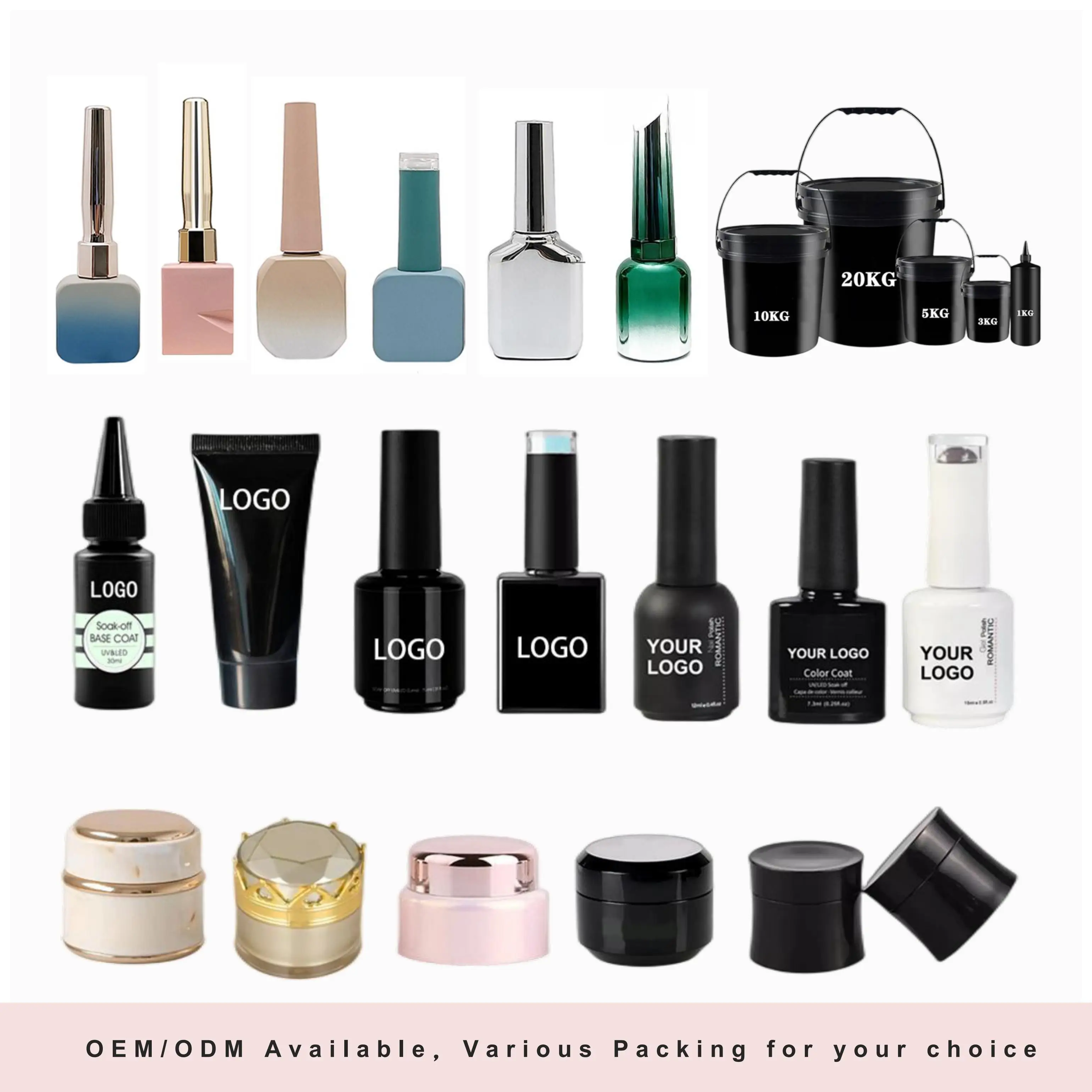 Hema Free No Burn Uv Rubber Hard Gel Nail Reflective Disco Builder Nail Gel