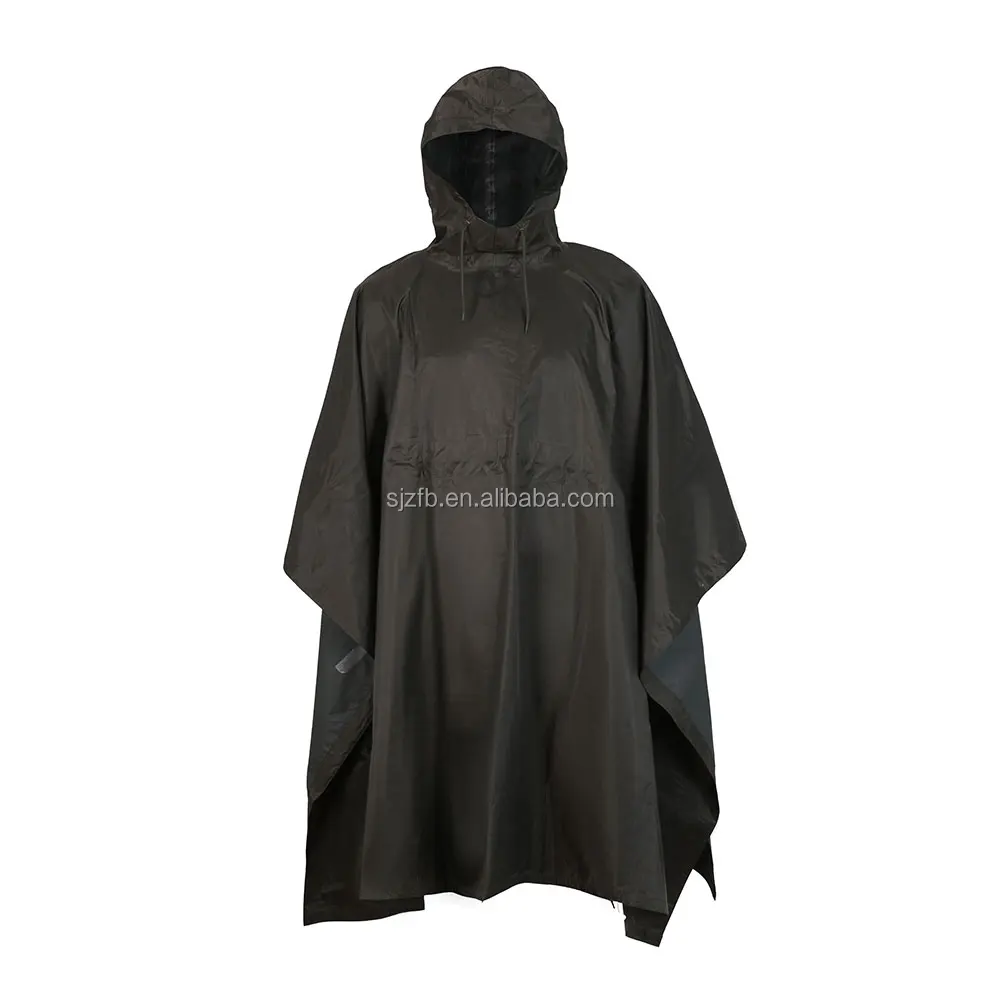High quality outdoor activity 3 in 1 military raincoat