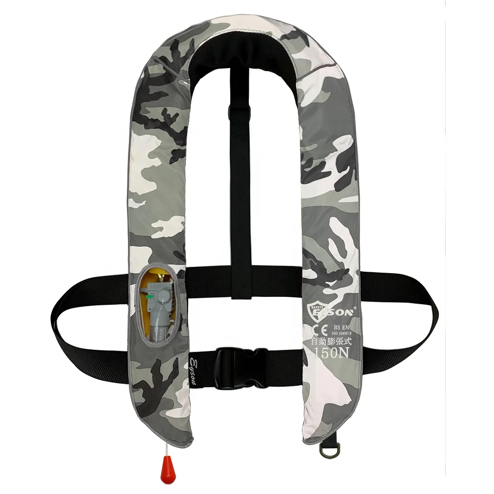 Professional Surfing Fishing Swimming Kayak Rafting Automatic Adult Inflatable Life Jacket