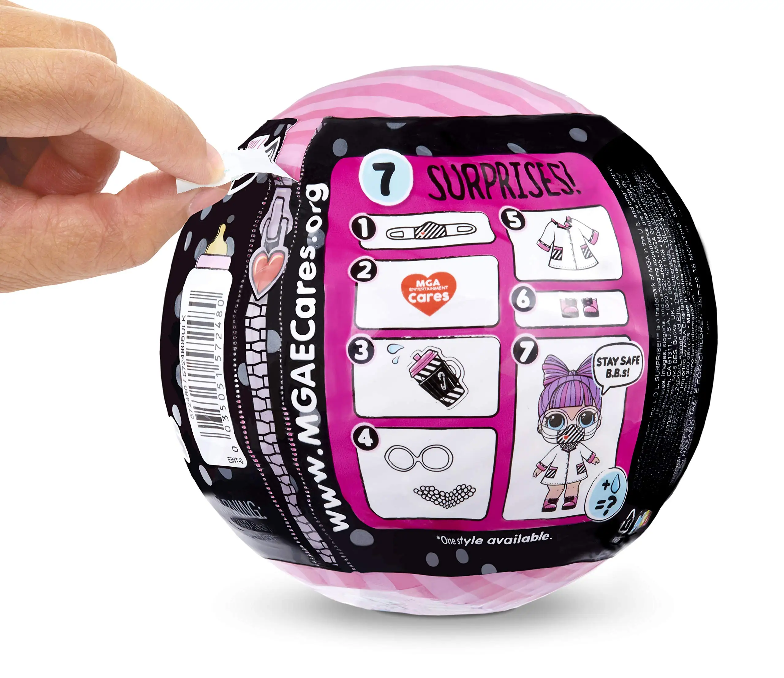 RTS Stock Cartoon spining dance floor Magic Lovely Lol cute cup Dolls Remix Rock Ferocious OMG Fashion lol doll surprise set