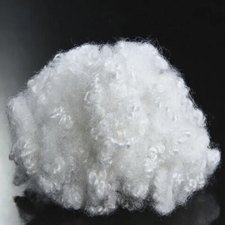 Manufacturer Hollow Siliconized Polyester Staple Fiber Recycled Filling Filler