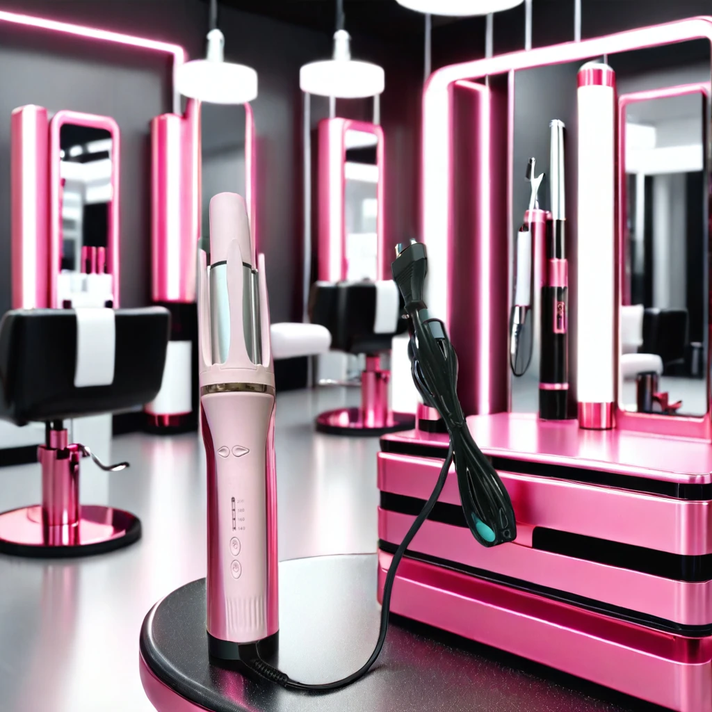 Ionic big Wave Curler Automatic PTC curling iron Electric Portable Ceramic Rotating Hair Wave Curler Machine