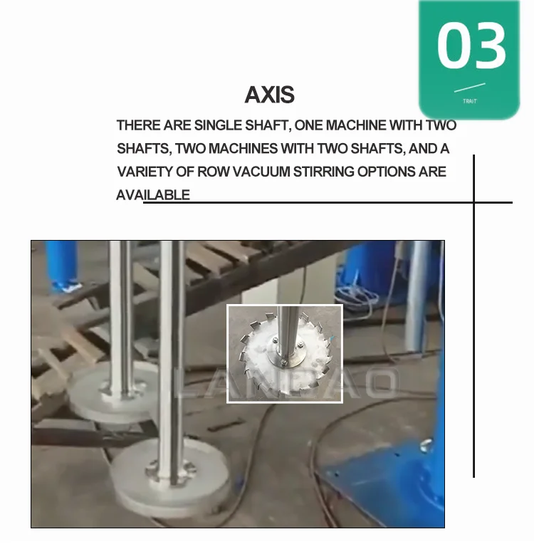 Automatic Industrial Dispersion Gyroscopic Paint Mixer