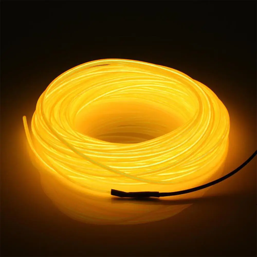 
Electroluminescent el wire 2M 2.3mm with 3V controller 