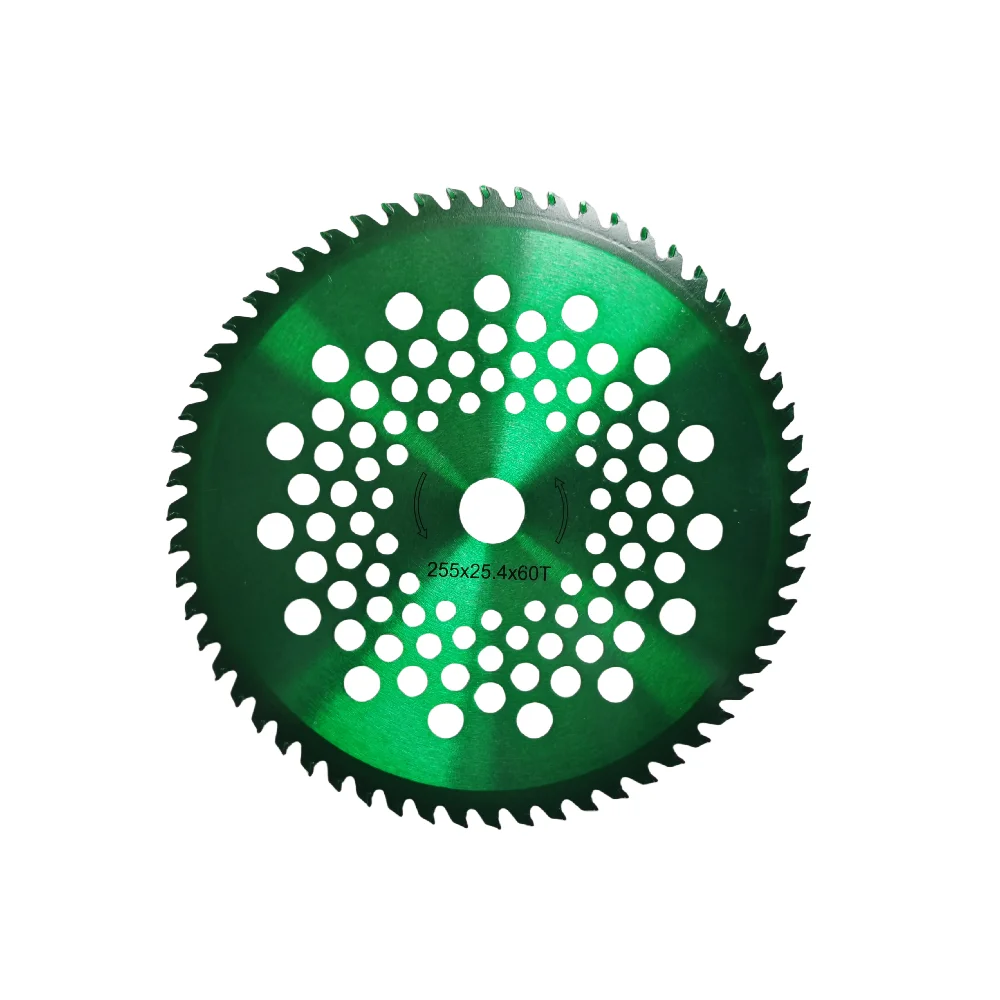 China Wholesale Price TCT Circular Saw Blade 255mm Brush Cutter Blade Lawn Mower Saw Blade