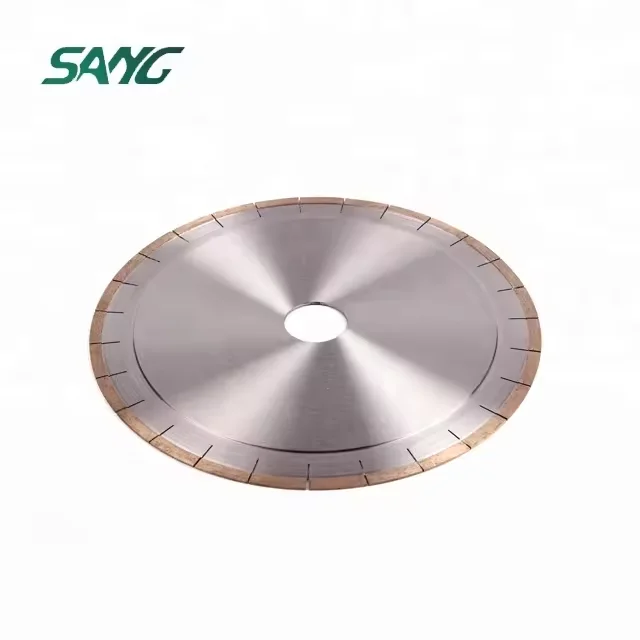 14 Inch Cutting Porcelain Tile Concrete Granite Marble Continuous Rim Ceramic Diamond Saw Blade
