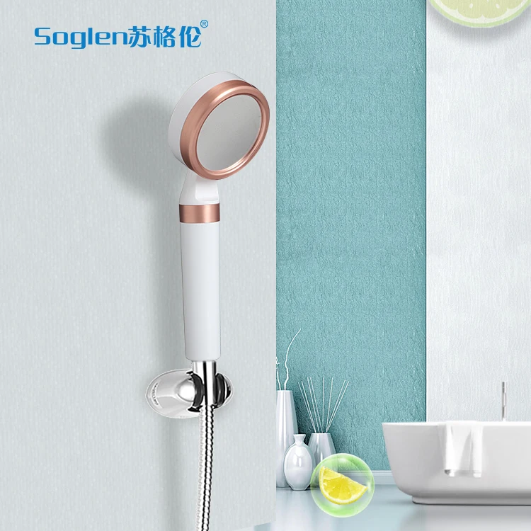 
Amazon shower head water filter four scents shower filter vitamin c bathroom scent bath filter for home SPA healthy shower 