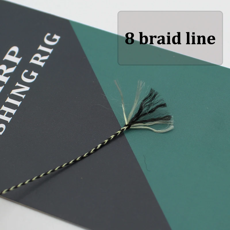 20m Soft Carp Hooklink Uncoated Braid Line for Hair Rig 15IB 25IB 35IB Carp Coarse Fishing Line