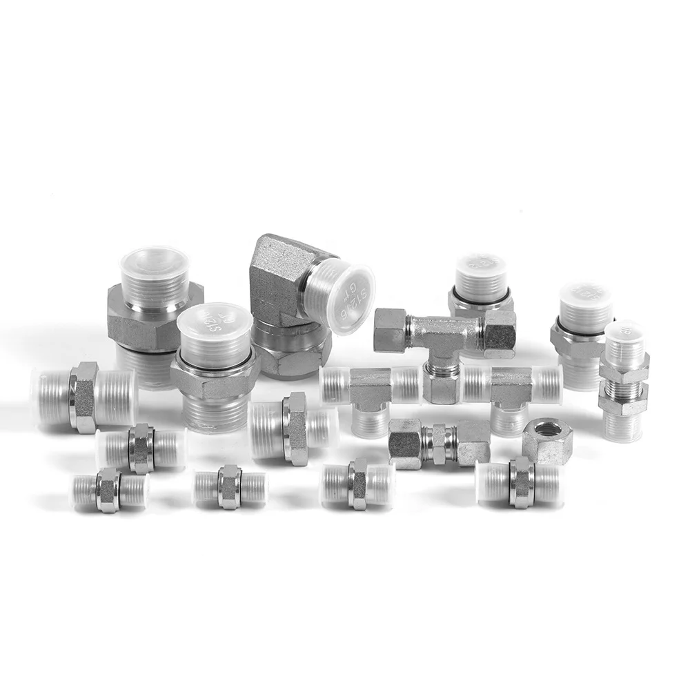 High quality male thread SS 304 hex pipe fitting NPT 1/2 inch to NPT 1/2 inch hose fitting adapter reducer