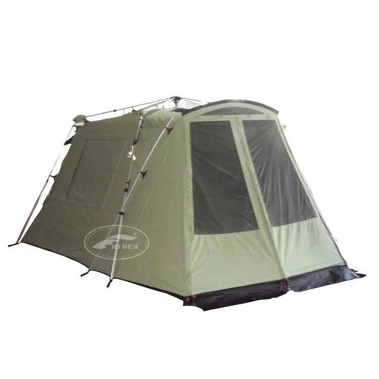 Customized High Quality Durable Anti-Condensation Cotton Canvas Outfitter Tent Aluminum Pole Frame for Car Camping Sports