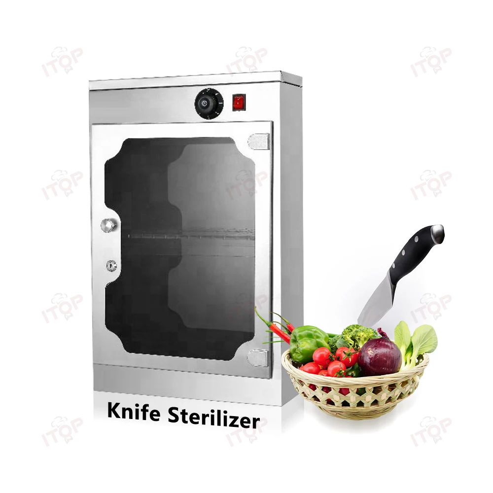 Commercial Knife Sterilizer Large Capacity Cutting Board Knife Holder Disinfection
