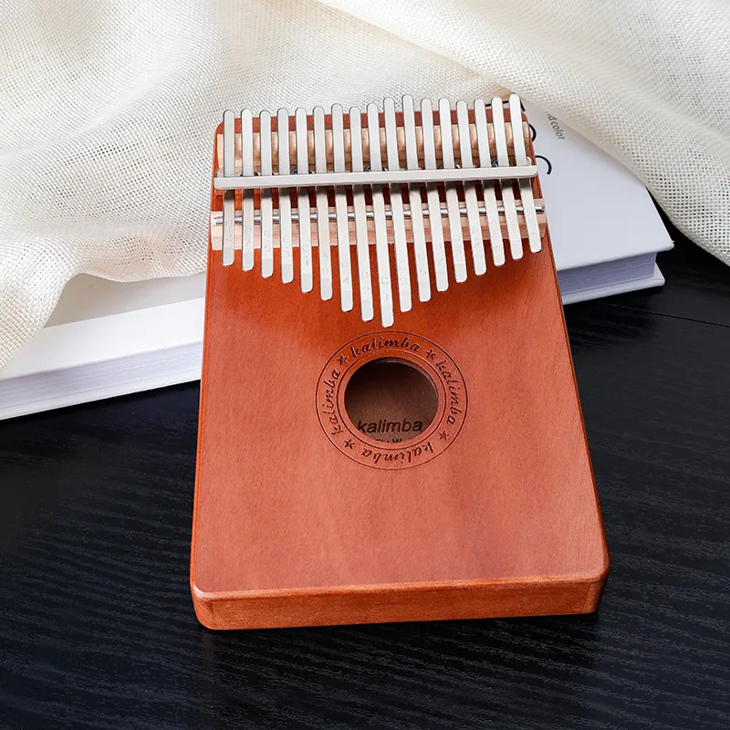 Портативная Игрушка Mbira для игр 17 клавиш калимба пианино пальцев детей и