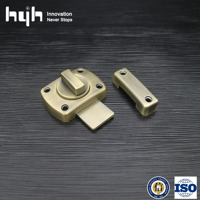 Hot Selling Zinc Security Wooden Room Door Bolt