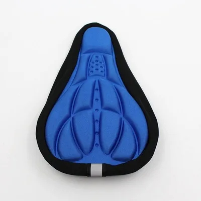 Mountain Bike Cycling Thickened Extra Comfort Ultra Soft Silicone 3D Gel Pad Cushion Cover Outdoor Bicycle Saddle Seat