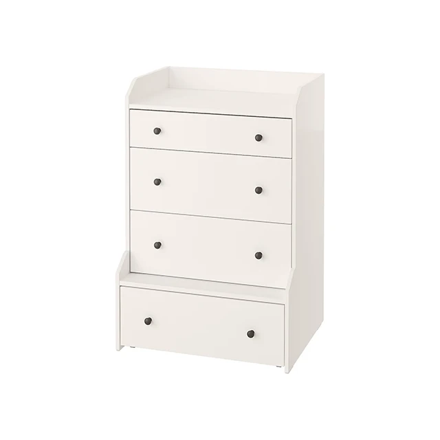 Factory Wholesale Customized Save Space Wooden Bedroom Furniture With Storage Chest of Drawers Design for Bedroom