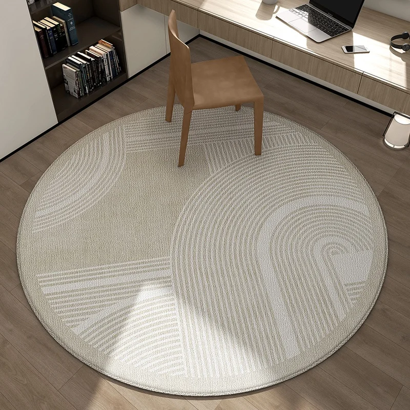 Прямой производитель роскошный коврик с абстрактным дизайном нескользящий круглый для спальни гостиной детской игровой комнаты
