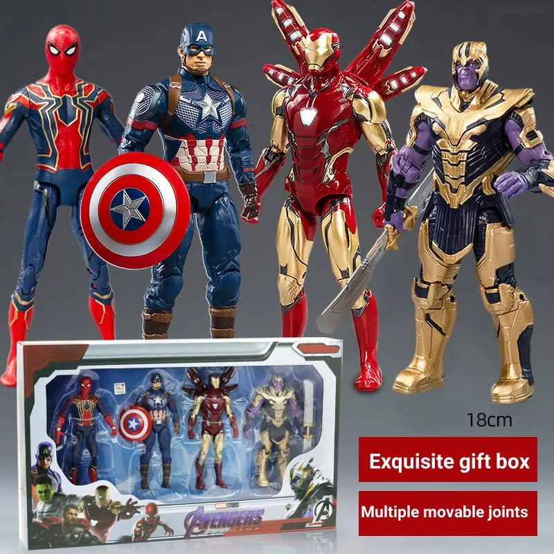 Marvel Super Heroes Expedition Figure Dxg Spider-Man Model Gk Spider-Man Statue Avengeres Alliance Ornament Gift Figure Statue