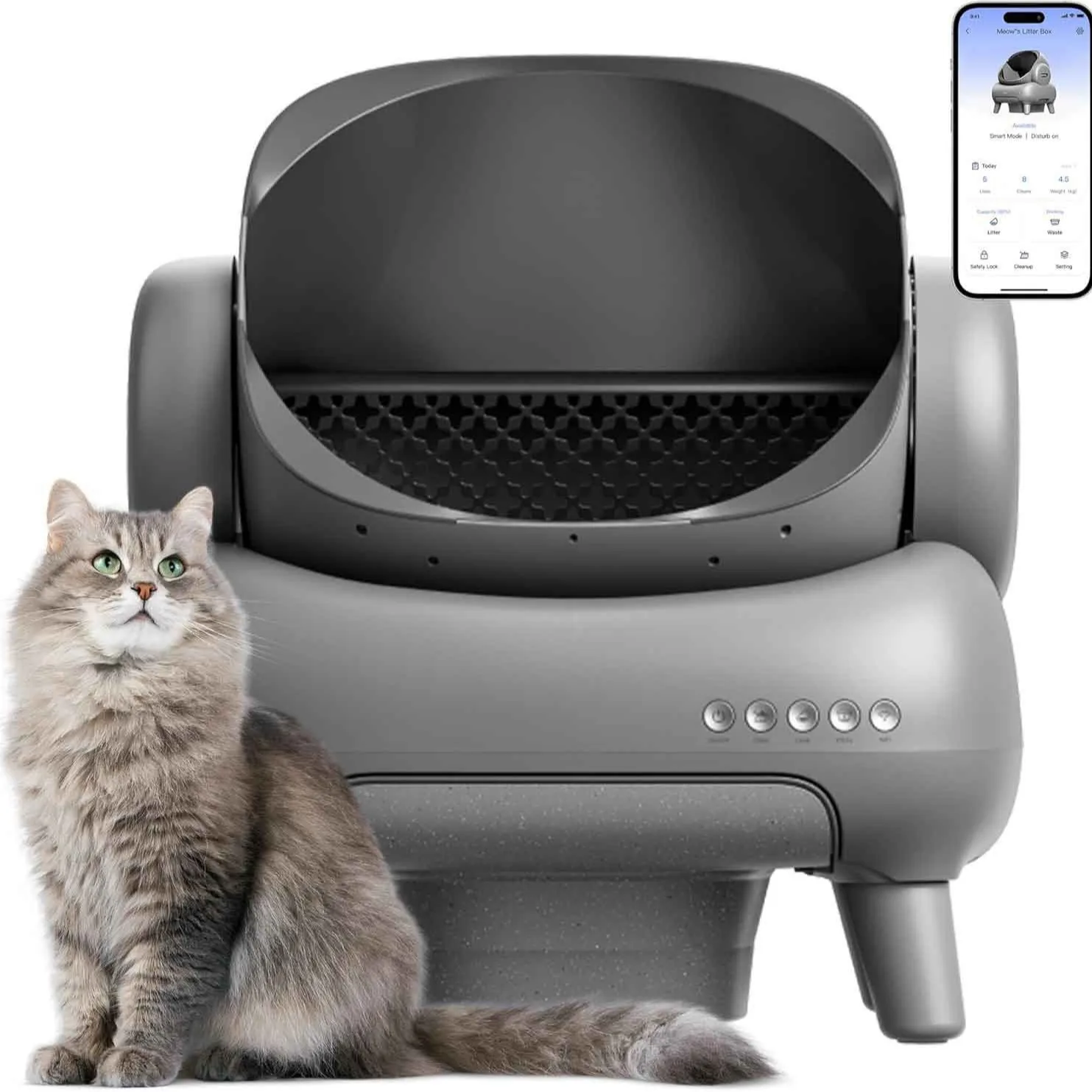 Neakasa M1 Automatic Smart Cat Litter Box Large Intelligent Self Cleaning Cat Toilet with APP Control
