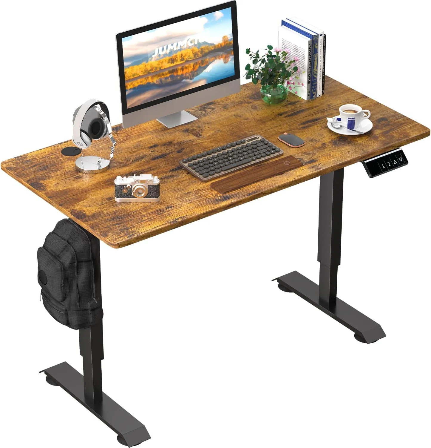 Popular Ergonomic Electric Control Autonomic Smart Table Home And Office Computer Adjustable PC Desk